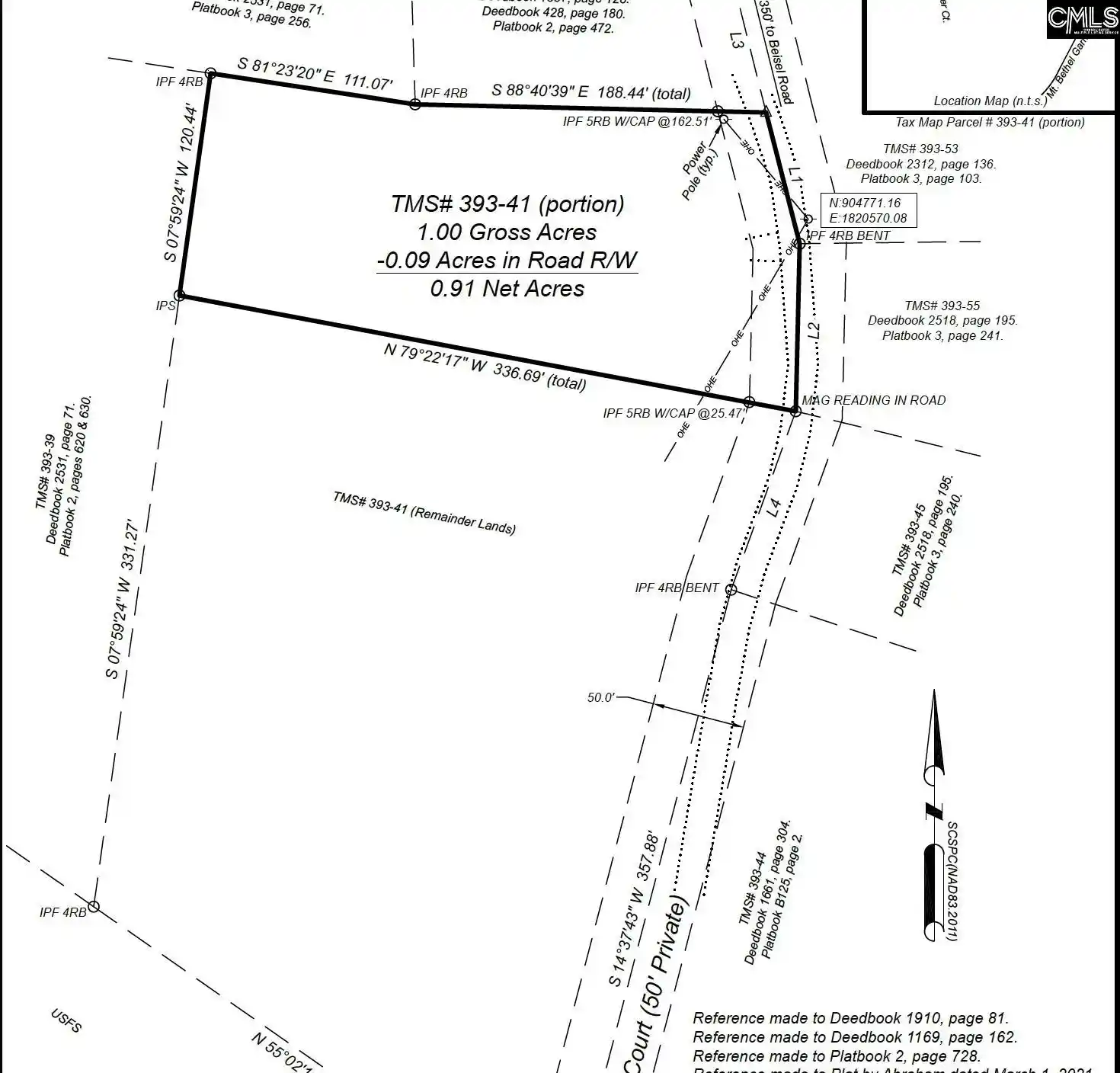 Photo 1 of Land for sale at 247 Jb Fulmer, Newberry, SC 29108 | MLS# 642795 | Listing updated on 2026-09-11