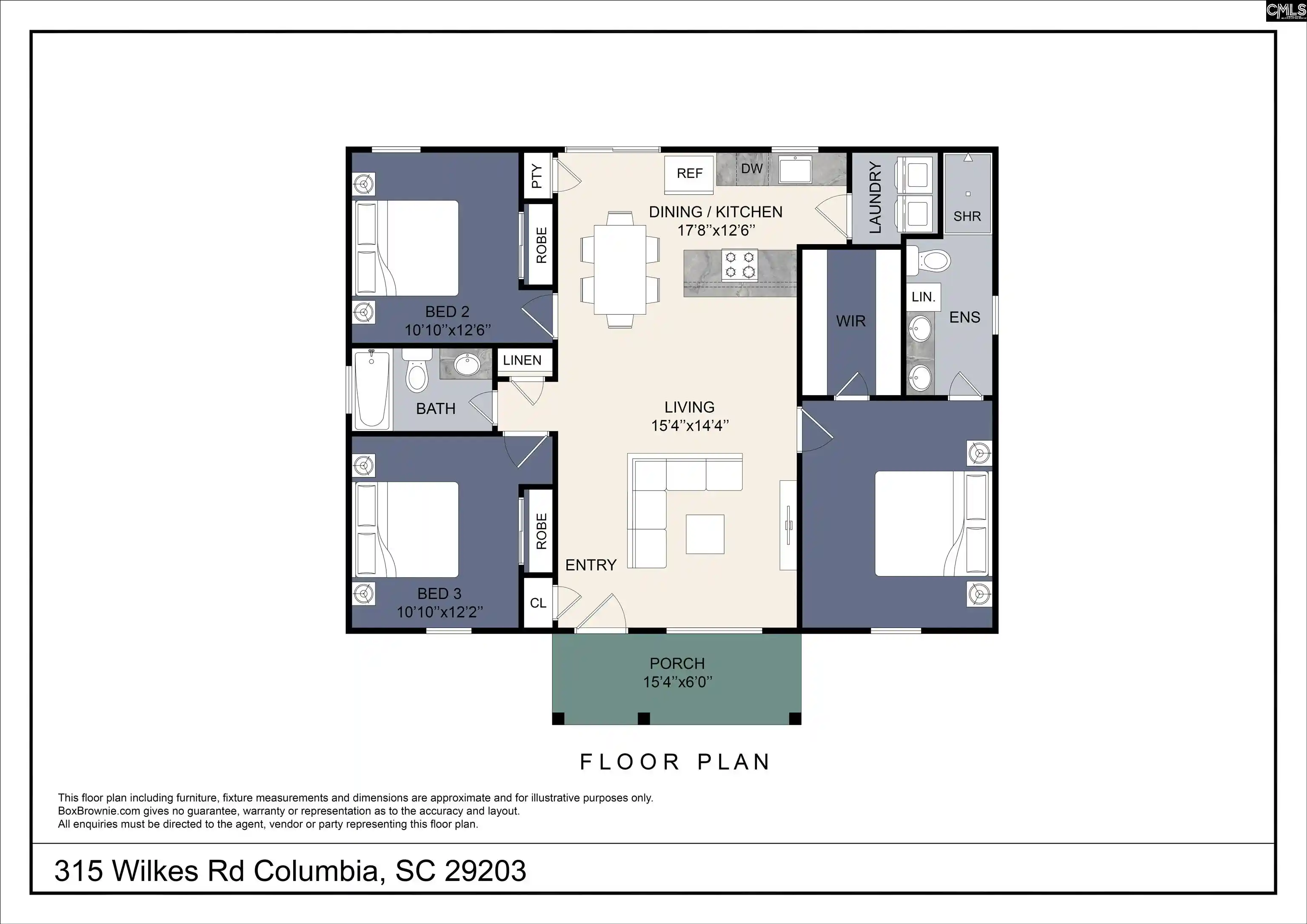 Photo 1 of Single family home for sale at 315 Wilkes, Columbia, SC 29203 | MLS# 643174 | Listing updated on 2026-09-16