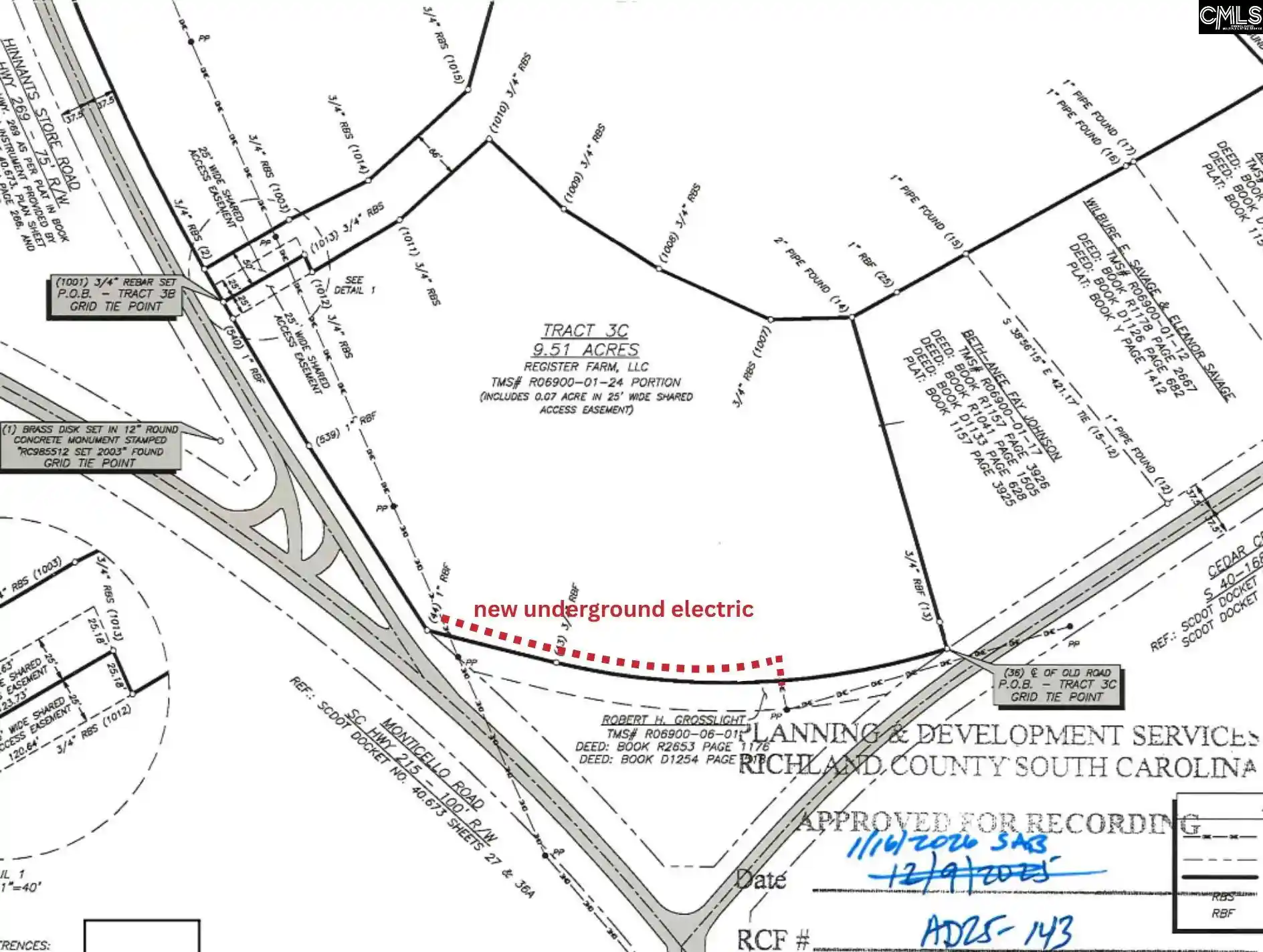 Photo 3 of Land for sale at 1020 Cedar Crk, Winnsboro, SC 29180 | MLS# 643177 | Listing updated on 2026-09-16