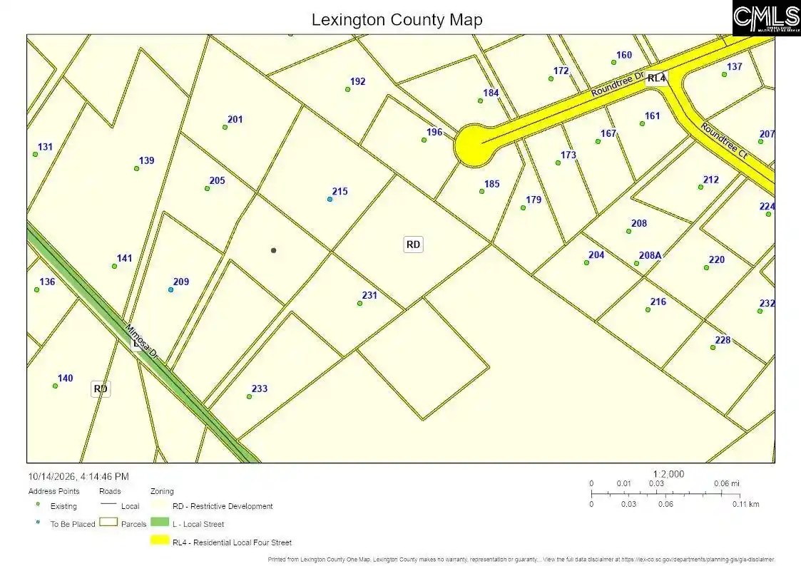 Photo 2 of Land for sale at 217 Mimosa, Gaston, SC 29053 | MLS# 644533 | Listing updated on 2026-10-14