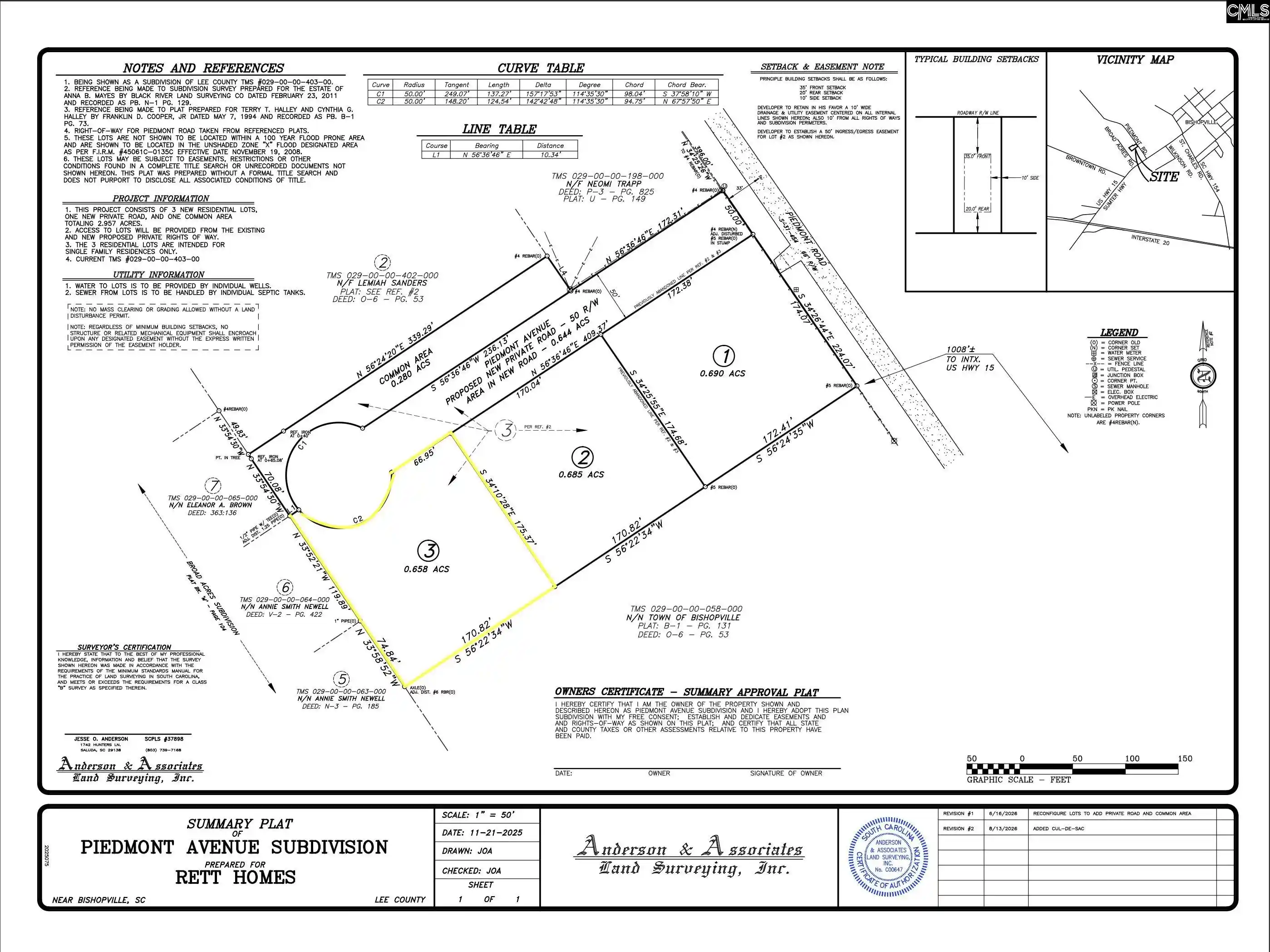 Photo 3 of Single family home for sale at Tbd Rett Rd Lot 3, Bishopville, SC 29010 | MLS# 644635 | Listing updated on 2026-10-09