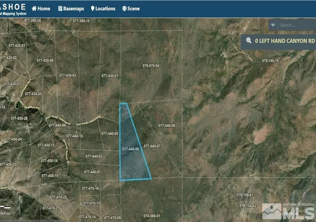 Photo 1 of Land for sale at 0 Left Hand Canyon Rd, Reno, NV 89510 | MLS# 230004823 | Listing updated on 2026-05-11