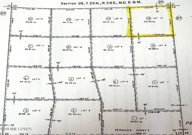 Photo 1 of Land for sale at Apn 003 890 #15, Winnemucca, NV 89445 | MLS# 250059135 | Listing updated on 2026-09-08