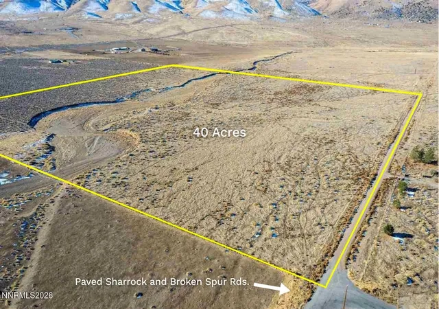Photo 2 of Land for sale at 40 Acr Sharrock Rd, Reno, NV 89510 | MLS# 260001498 | Listing updated on 2026-08-06