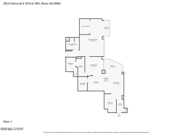 1st image of 255 N Sierra St #Units 1919, Reno, NV 89501 | MLS# 260005474