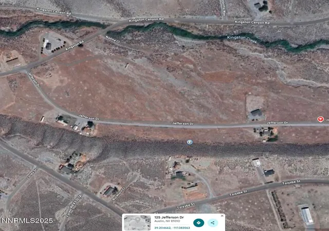 Photo 3 of Land for sale at 125 Jefferson Dr, Austin, NV 89310 | MLS# 260010486 | Listing updated on 2026-08-13