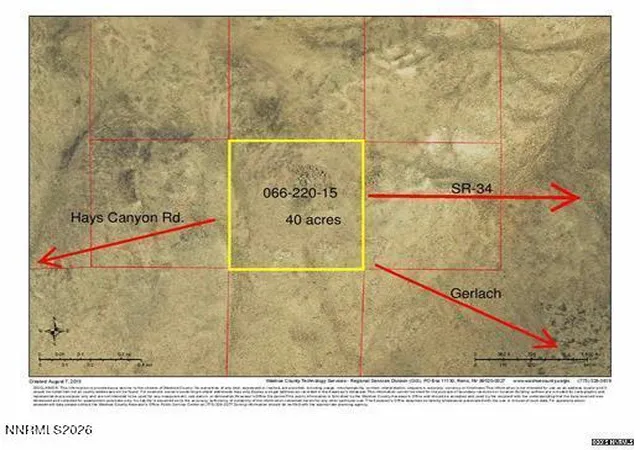 Photo 2 of Land for sale at Apn 066 220 15, Gerlach, NV 89412 | MLS# 260008881 | Listing updated on 2026-07-16