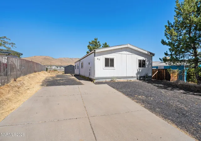 Manufactured home for sale at 213 E Miriam Way, Mound House, NV 89706 | MLS# 260008944