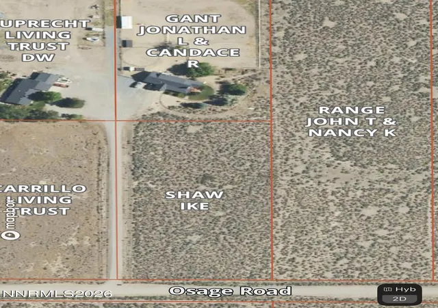 Photo 17 of Land for sale at 9995 Osage Rd, Reno, NV 89508 | MLS# 260008954 | Listing updated on 2026-07-14