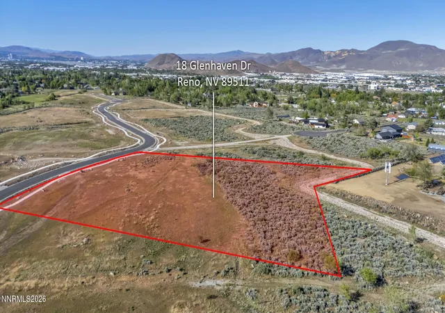 Photo 2 of Land for sale at 18 Glenhaven Dr, Reno, NV 89511 | MLS# 260009111 | Listing updated on 2026-08-07