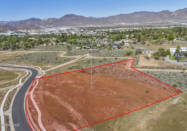 Photo 3 of Land for sale at 18 Glenhaven Dr, Reno, NV 89511 | MLS# 260009111 | Listing updated on 2026-08-07
