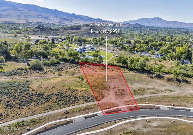 Photo 3 of Land for sale at 21 Glenhaven Dr, Reno, NV 89511 | MLS# 260009109 | Listing updated on 2026-07-17
