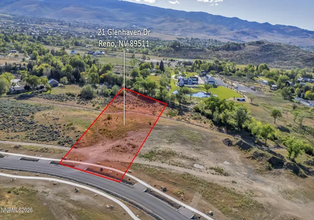 Photo 4 of Land for sale at 21 Glenhaven Dr, Reno, NV 89511 | MLS# 260009109 | Listing updated on 2026-07-17