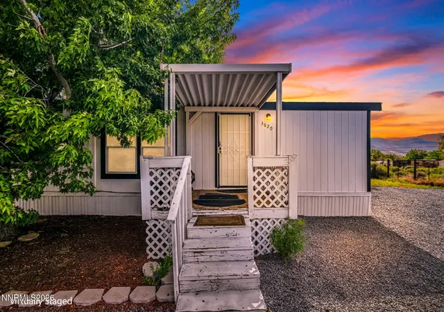 Photo 1 of Manufactured home for sale at 3820 Pershing Ln, Washoe Valley, NV 89704 | MLS# 260010650 | Listing updated on 2026-10-02
