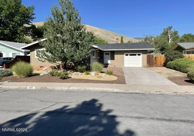 Single family home for sale at 540 S Richmond Ave, Carson City, NV 89703 | MLS# 260010223