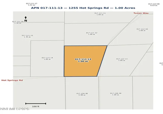 Photo 1 of Land for sale at 1255 Hot Springs Rd, Reno, NV 89521 | MLS# 260010817 | Listing updated on 2026-08-21