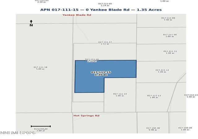 Photo 1 of Land for sale at 0 Yankee Blade Rd, Reno, NV 89521 | MLS# 260010816 | Listing updated on 2026-08-21