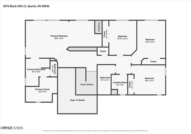 Photo 62 of Single family home for sale at 6575 Black Hills Ct, Sparks, NV 89436 | MLS# 260010826 | Listing updated on 2026-08-20