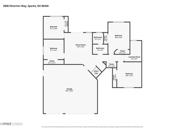 Photo 50 of Single family home for sale at 2808 Silverton Wy, Sparks, NV 89436 | MLS# 260010967 | Listing updated on 2026-08-31