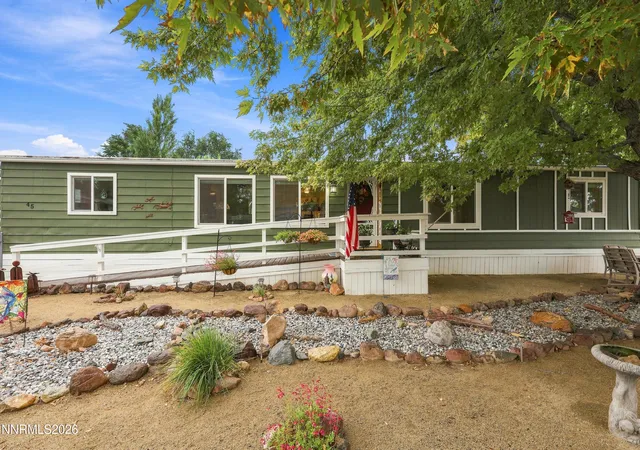 Photo 1 of Manufactured home for sale at 45 Bryan Cir, Carson City, NV 89706 | MLS# 260011272 | Listing updated on 2026-09-01