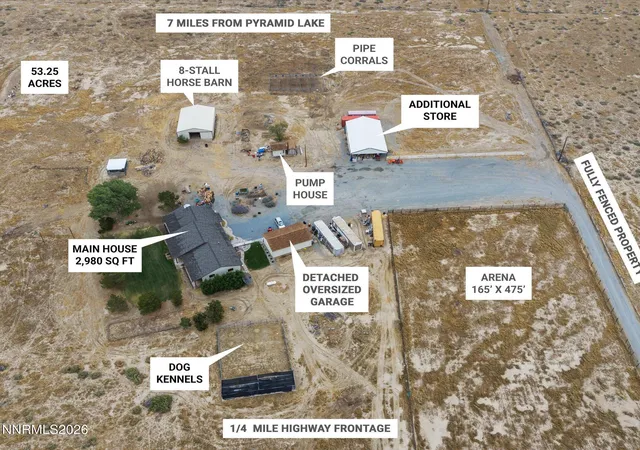Photo 4 of House for sale at 16500 Pyramid Hwy, Reno, NV 89510 | MLS# 260011292 | Listing updated on 2026-09-22
