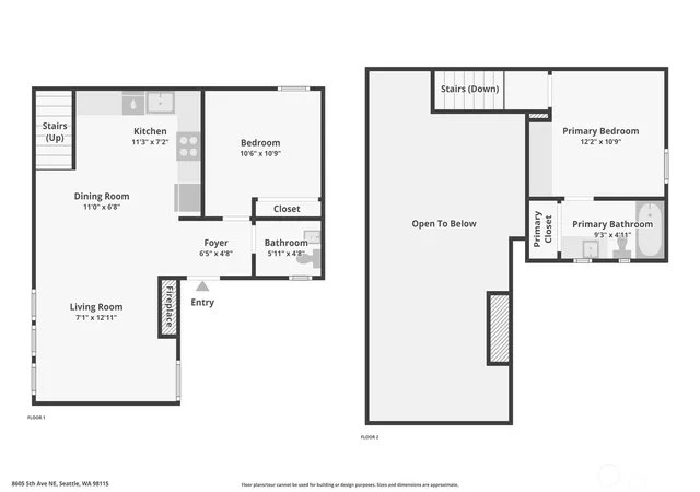 Photo 3 of Sale Pending at 8605 5th Avenue Ne #B, Seattle, WA 98115 | MLS# NWM2502318 | Listing updated on 2026-09-25