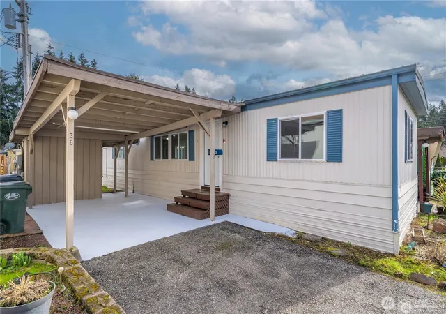 Photo 1 of Manufactured home for sale at 17103 Spanaway Loop Rd S #36, Spanaway, WA 98387 | MLS# NWM2507496 | Listing updated on 2026-09-22