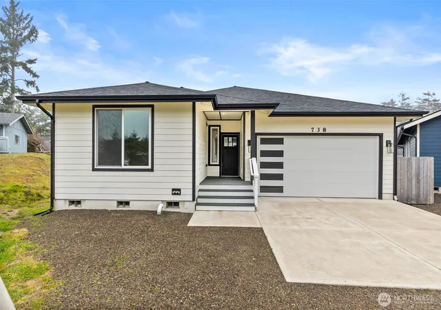 Photo 1 of Single family home for sale at 738 Gadwall Ct Se, Ocean Shores, WA 98569 | MLS# NWM2508290 | Listing updated on 2026-09-21