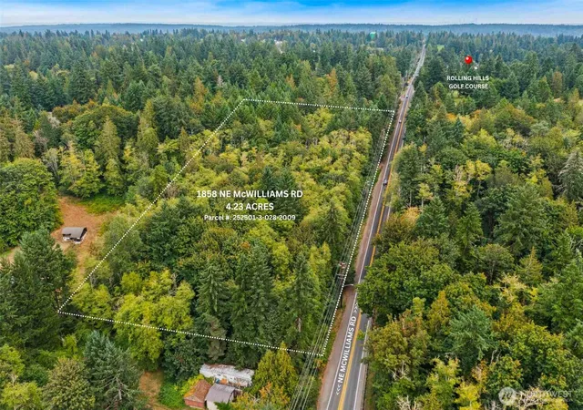 Photo 2 of Land for sale at 1858 Ne Mcwilliams Rd, Bremerton, WA 98311 | MLS# NWM2512918 | Listing updated on 2026-09-21