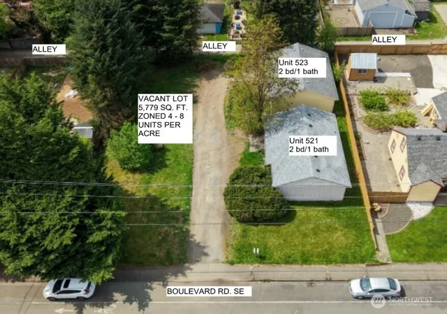 Photo 1 of Sale Pending at 521 & 523 Blvd Rd Se, Olympia, WA 98501 | MLS# NWM2516854 | Listing updated on 2026-10-02