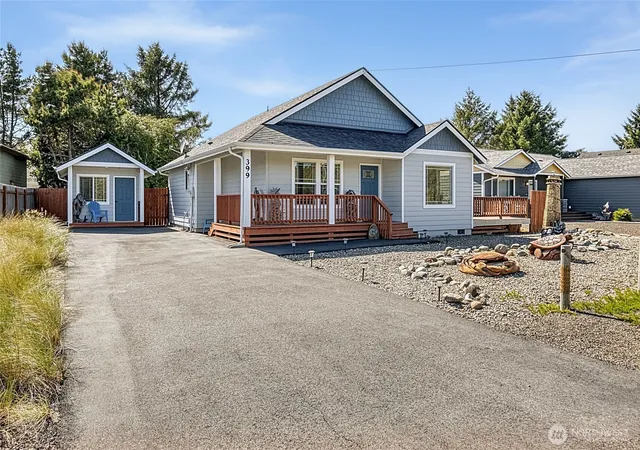 Photo 2 of Sale Pending at 399 Seashore St Sw, Ocean Shores, WA 98569 | MLS# NWM2516971 | Listing updated on 2026-09-04