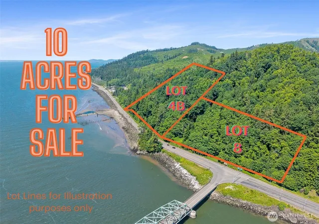 Photo 2 of Land for sale at 128 State Route 101 Lots 4b + 8, Chinook, WA 98614 | MLS# NWM2519271 | Listing updated on 2026-09-21
