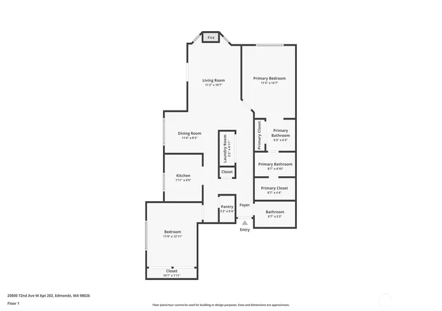 Photo 2 of Condo for sale at 20800 72nd Avenue W #202, Edmonds, WA 98026 | MLS# NWM2530336 | Listing updated on 2026-09-21