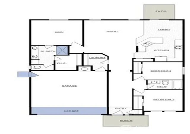 Photo 2 of Sale Pending at 4317 W Sand Hl St, Moses Lake, WA 98837 | MLS# NWM2536671 | Listing updated on 2026-09-25
