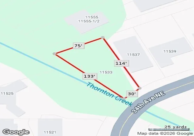 Photo 2 of Land for sale at 11533 34th Avenue Ne, Seattle, WA 98125 | MLS# NWM2537239 | Listing updated on 2026-09-22