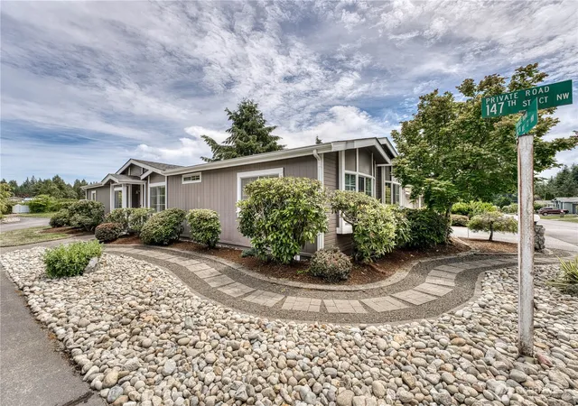 Photo 1 of Manufactured home for sale at 14707 45th Avenue Ct Nw, Gig Harbor, WA 98332 | MLS# NWM2543240 | Listing updated on 2026-10-01
