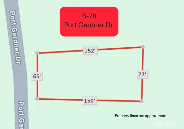 Photo 1 of Land for sale at 78 B Port Gardner Dr, Everett, WA 98201 | MLS# NWM2548745 | Listing updated on 2026-09-22