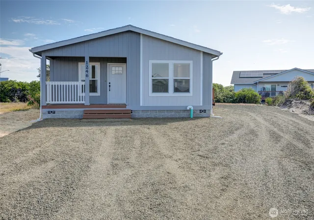 Manufactured home for sale at 1246 Camero Loop SW, Ocean Shores, WA 98569 | MLS# NWM2559436