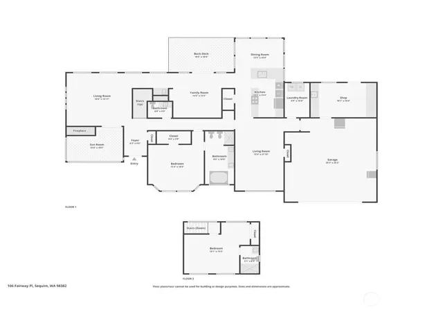 Photo 3 of Single family home for sale at 106 Fairway Pl, Sequim, WA 98382 | MLS# NWM2559827 | Listing updated on 2026-09-23
