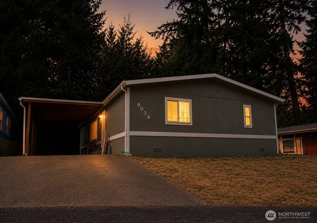 Photo 1 of Manufactured home for sale at 9039 Steele Crk Loop Ne, Bremerton, WA 98311 | MLS# NWM2560617 | Listing updated on 2026-09-23