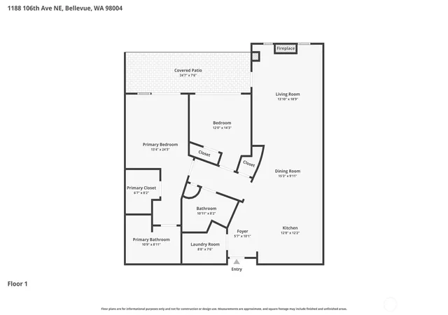 Photo 3 of Condo for sale at 1188 106th Avenue Ne #324, Bellevue, WA 98004 | MLS# NWM2571163 | Listing updated on 2026-09-23