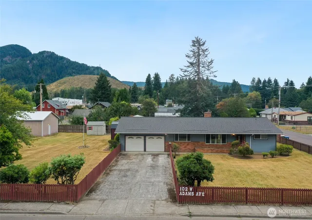 Photo 1 of Single family home for sale at 102 W Adams Ave, Morton, WA 98356 | MLS# NWM2572153 | Listing updated on 2026-09-30