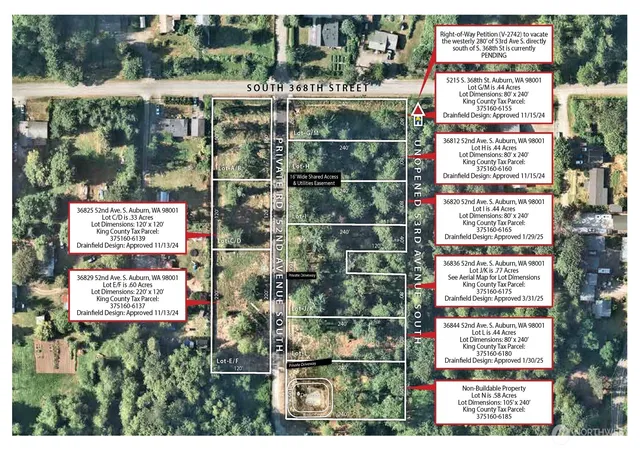 Photo 2 of Land for sale at 36852 52nd Ave S #C-N, Auburn, WA 98001 | MLS# NWM2572867 | Listing updated on 2026-09-25