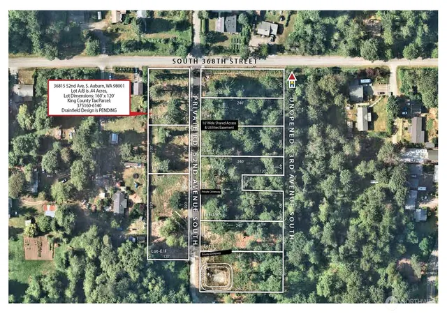 Photo 2 of Land for sale at 36815 52nd Ave S #A/B, Auburn, WA 98001 | MLS# NWM2572872 | Listing updated on 2026-09-25
