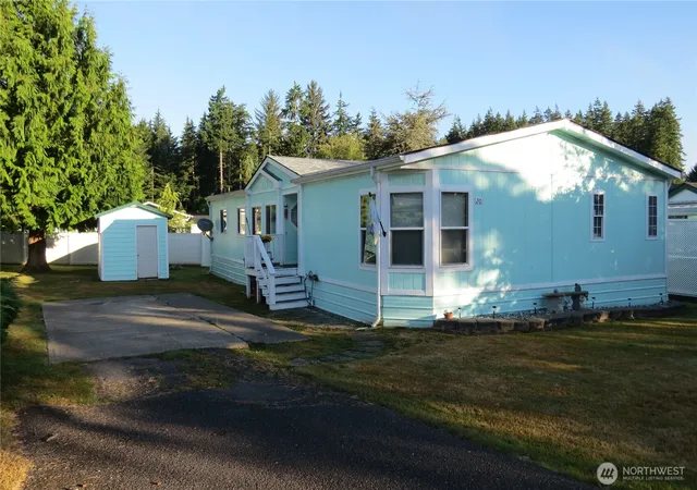 Photo 1 of Manufactured home for sale at 1019 Stanford Dr #20, Cosmopolis, WA 98537 | MLS# NWM2573353 | Listing updated on 2026-09-25