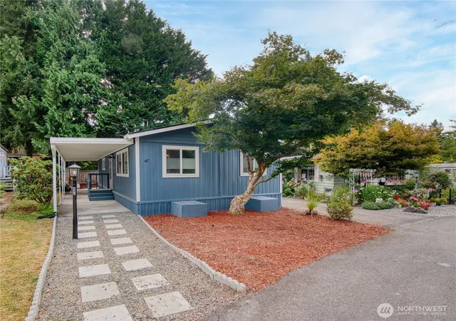 Photo 1 of Manufactured home for sale at 11330 E Riverside Dr #47, Bothell, WA 98011 | MLS# NWM2577578 | Listing updated on 2026-09-28