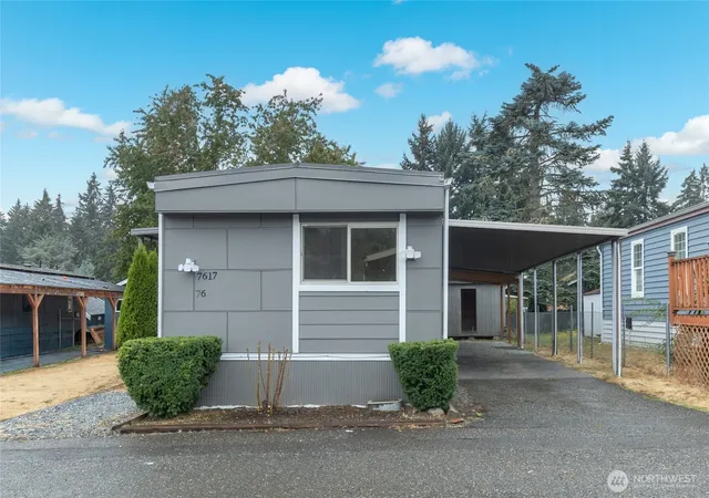 Manufactured home for sale at 7617 157th Street Ct E #76, Puyallup, WA 98375 | MLS# NWM2578745