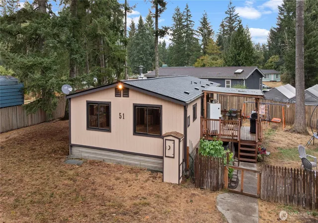 Photo 1 of Manufactured home for sale at 51 NE Briggadun Dr, Belfair, WA 98528 | MLS# NWM2578801 | Listing updated on 2026-09-25