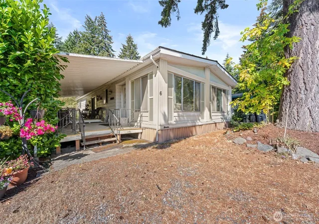 Photo 1 of Manufactured home for sale at 2419 Jahn Ave Nw #6, Gig Harbor, WA 98335 | MLS# NWM2579953 | Listing updated on 2026-09-28
