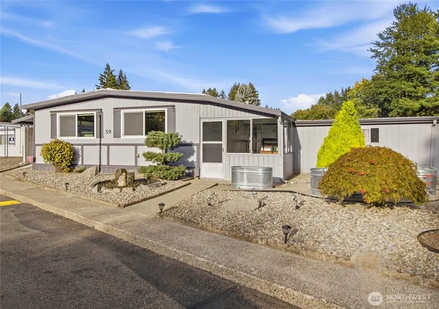 Manufactured home for sale at 1841 Trosper Rd SW #59, Tumwater, WA 98512 | MLS# NWM2587443